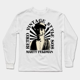 Retro Vintage Marty Feldman Long Sleeve T-Shirt